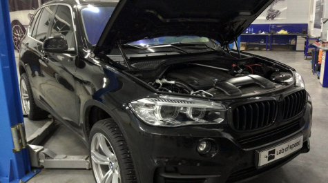 Чип тюнинг на BMW X5 F15 3.0d 218hp 2016 года выпуска