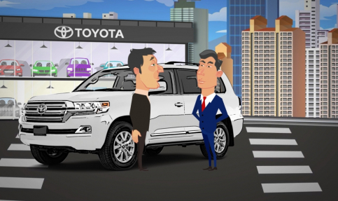 Мульт про Васю и Петю, выпуск 2. Toyota Land Cruiser
